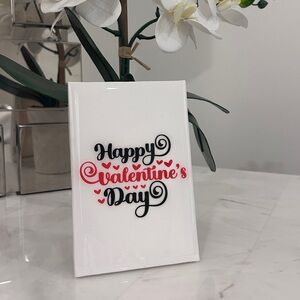Decorative Canva Sign - Happy Valentine's Day